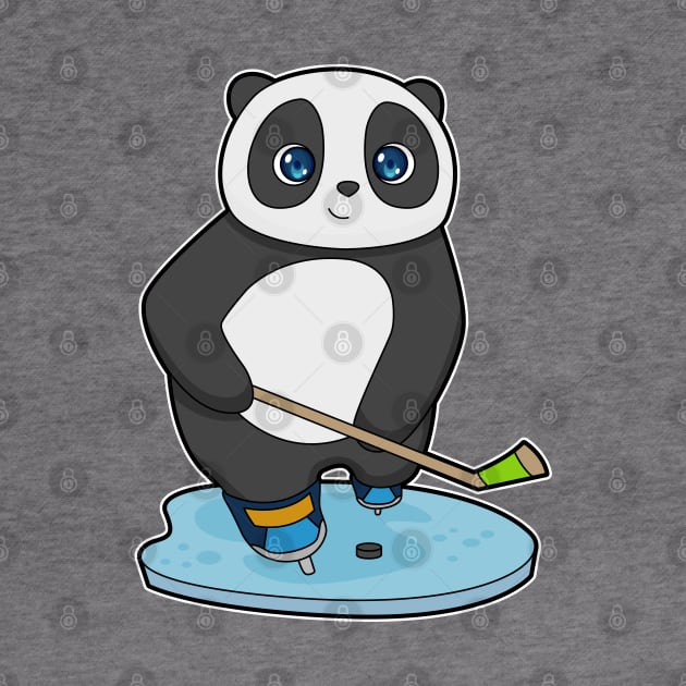 Panda Ice Hockey Ice hockey stick by Markus Schnabel